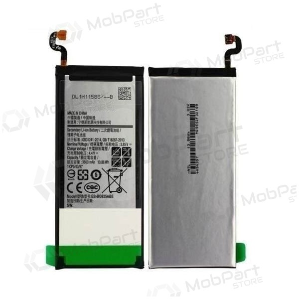 Samsung G935F Galaxy S7 Edge (EB-BG935ABE) batteri / ackumulator (3600mAh)