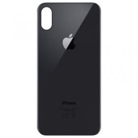 Apple iPhone X baksida / batterilucka grå (space grey) (bigger hole for camera)