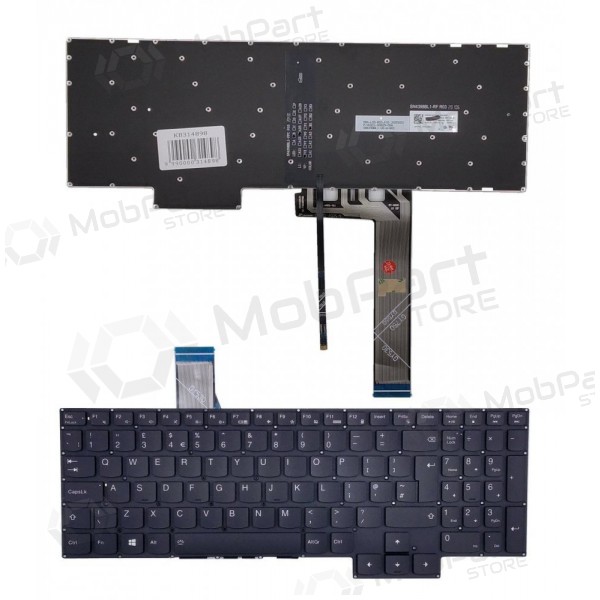 LENOVO Legion 5 tangentbord (UK) (med belysning) LENOVO Legion 5 tangentbord (UK) (med belysning)