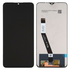 Xiaomi Redmi 9 skärm (svart) - Premium