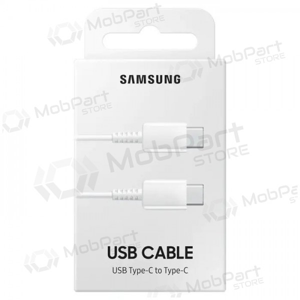 USB kabel Samsung EP-DA705BWEGWW Type-C - Type-C 1.0m (vit) (OEM)