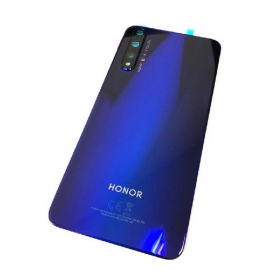 Huawei Honor 20 baksida / batterilucka blå (Sapphire Blue) (begagnad grade C, original)