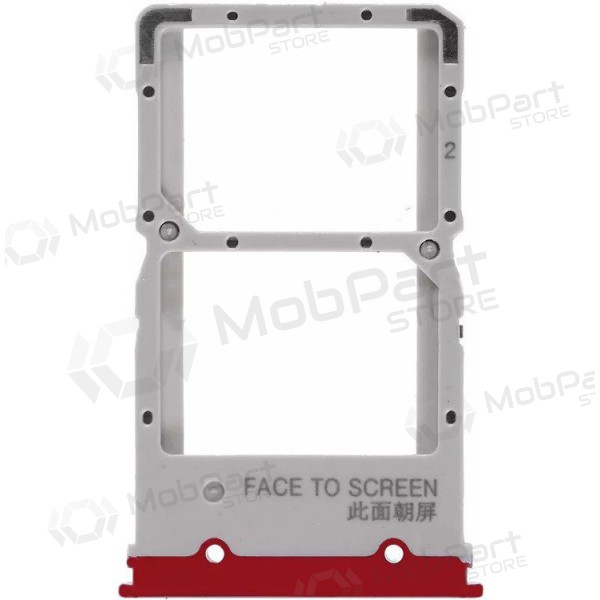Xiaomi Mi 9T SIM korthållare (röd)