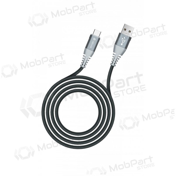 USB kabel Devia Shark Type-C 1.5m 5A (vit)