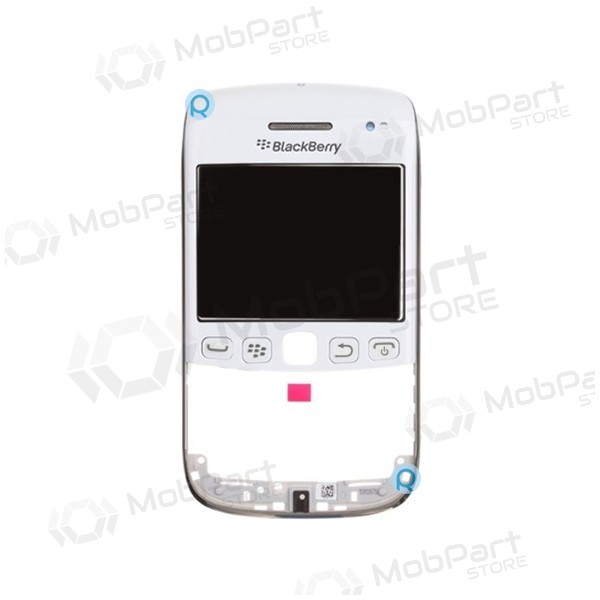 BlackBerry 9790 pekskärm su priekiniu rėmeliu och garsiakalbiu (vit) (begagnad, original)