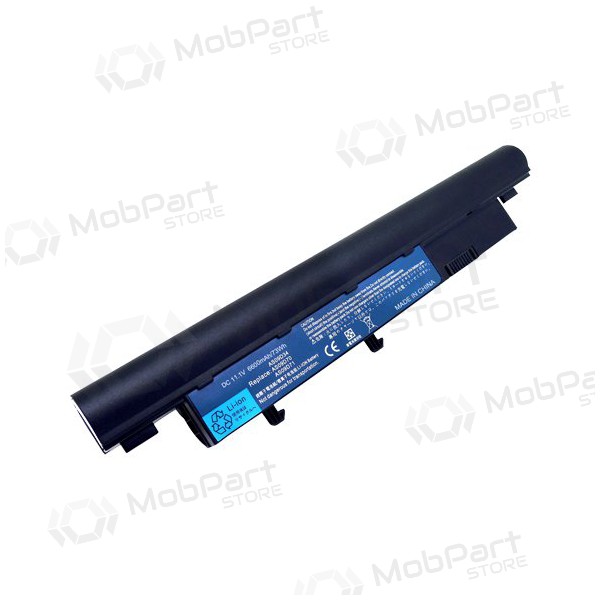 ACER AS09D31, 6600mAh laptop batteri, Extended