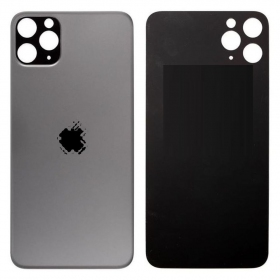 Apple iPhone 11 Pro Max baksida / batterilucka grå (space grey) (bigger hole for camera)