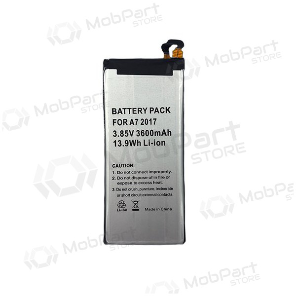 Samsung A720 Galaxy A7 (2017) batteri / ackumulator (3600mAh)
