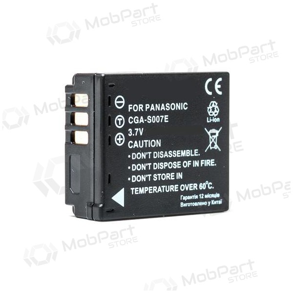 Panasonic CGA-S007 foto batteri / ackumulator Panasonic CGA-S007 foto batteri / ackumulator