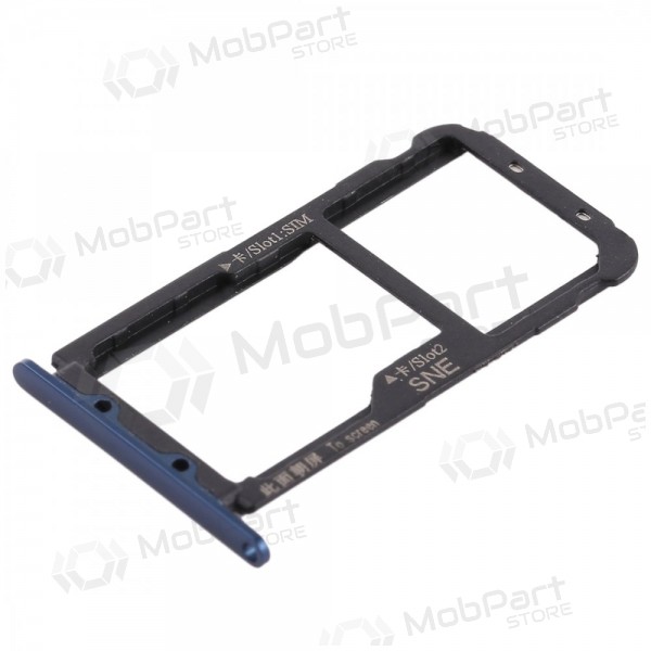 Huawei Mate 20 Lite SIM korthållare (blå) (original)
