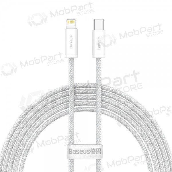 USB kabel Baseus Dynamic Type-C - Lightning 20W 2.0m (vit) CALD000102