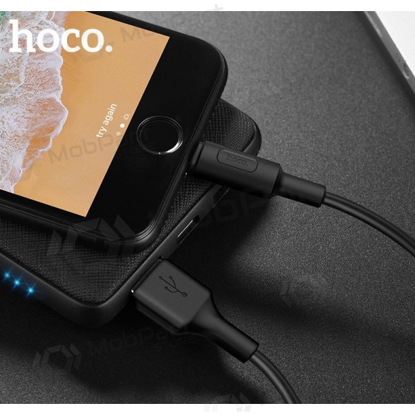 USB kabel HOCO X25 lightning 1.0m (svart)