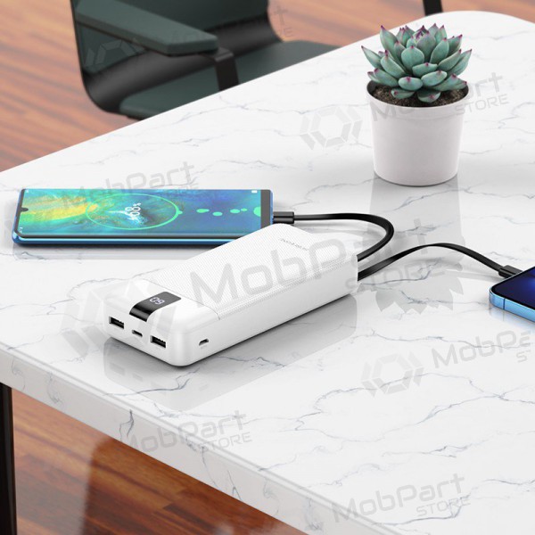 Powerbank Power Bank Borofone BJ20A 5 Output 3 Input 20000mAh vit Powerbank Power Bank Borofone BJ20A 5 Output 3 Input 20000mAh vit