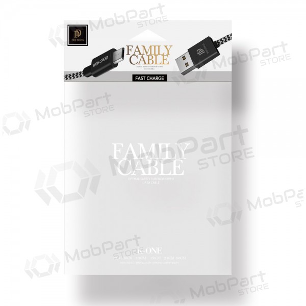 USB kabel Dux Ducis K-ONE microUSB FastCharging 1.0m