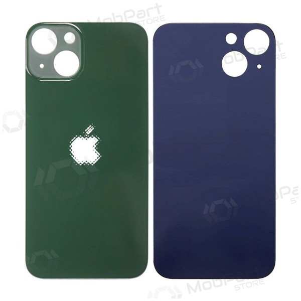 Apple iPhone 13 baksida / batterilucka (grön) (bigger hole for camera)