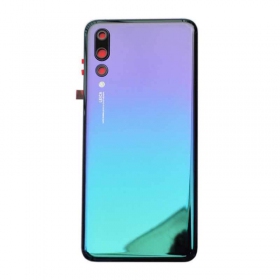Huawei P20 Pro baksida / batterilucka  (Twilight) (begagnad grade C, original)
