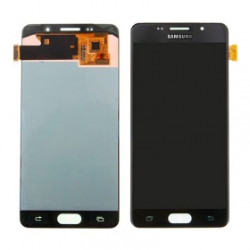 Samsung A510F Galaxy A5 (2016) skärm (svart) (service pack) (original)
