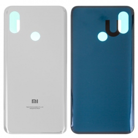 Xiaomi Mi 8 baksida / batterilucka (vit)