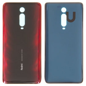 Xiaomi Mi 9T baksida / batterilucka (svart) (aukšta kokybė / OEM)