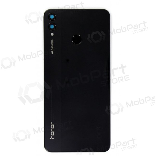 Honor 8X baksida / batterilucka (svart) (begagnad grade B, original)