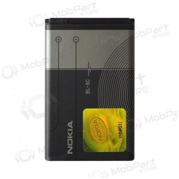 Nokia BL-5C batteri / ackumulator (1020mAh) (service pack) (original)