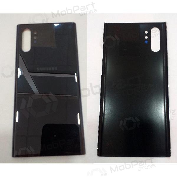 Samsung N975F Galaxy Note 10 Plus baksida / batterilucka svart (Aura Black)
