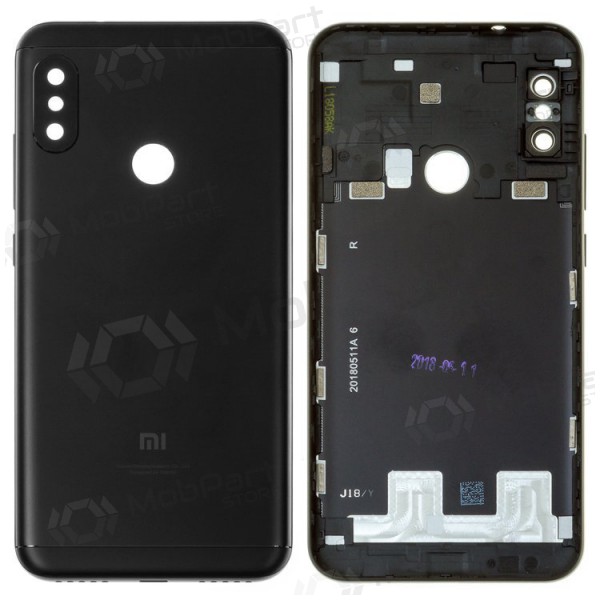 Xiaomi Mi A2 Lite / Redmi 6 Pro baksida / batterilucka (svart)