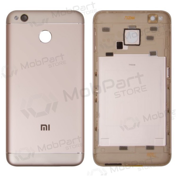 Xiaomi Redmi 4X baksida / batterilucka (guld)