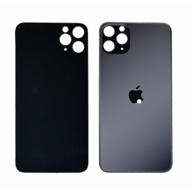 Apple iPhone 11 Pro Max baksida / batterilucka grå (space grey) (bigger hole for camera)