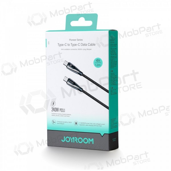 USB kabel Joyroom SA31-CC5 USB-C to USB-C 240W 1.2m svart