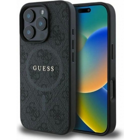 Apple iPhone 16 Pro fodral -Guess PU Leather 4G Colored Ring MagSafe-