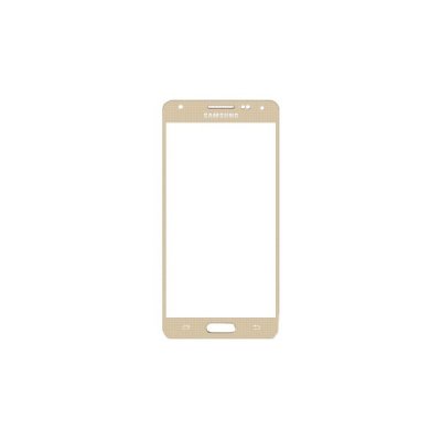 Samsung G850F Galaxy Alpha Skärmglass (guld)