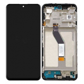 Xiaomi Poco M4 Pro 5G / Redmi Note 11S 5G / Redmi Note 11T 5G skärm (svart) (med ram) (service pack) (original)