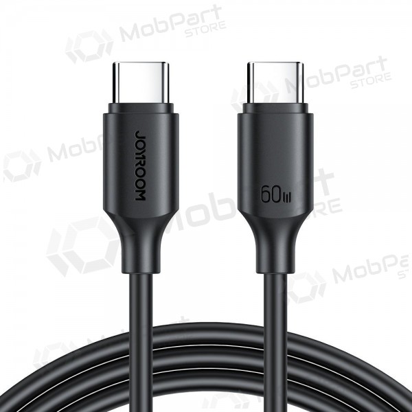 USB kabel Joyroom S-CC060A9 Type-C to Type-C 60W 1.0m svart