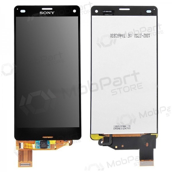 Sony Xperia Z3 Compact D5803 / D5833 skärm (svart) - Premium