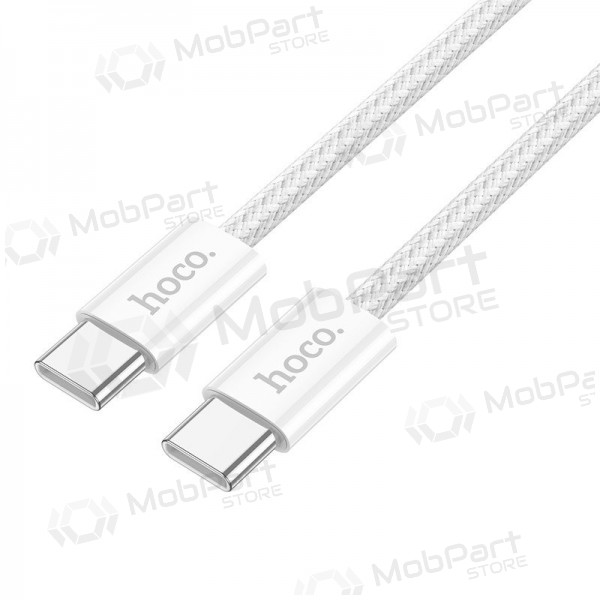 USB kabel Hoco X104 60W USB-C to USB-C 2.0m vit