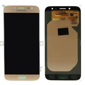 Samsung J730F Galaxy J7 (2017) skärm (guld) (service pack) (original)