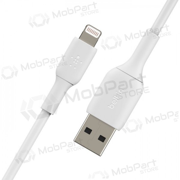 USB kabel Belkin Boost Charge USB-A to Lightning 2.0m vit