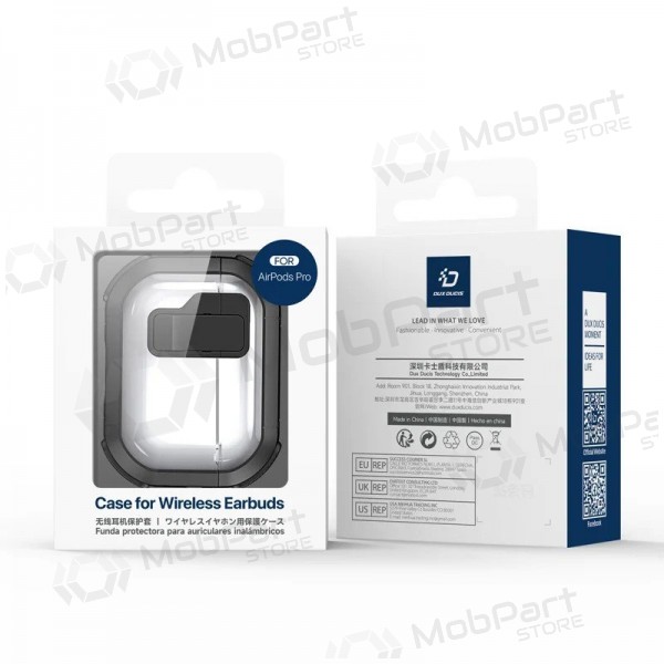 Mobilskal / fodral Dux Ducis PECN Apple AirPods 4 vit