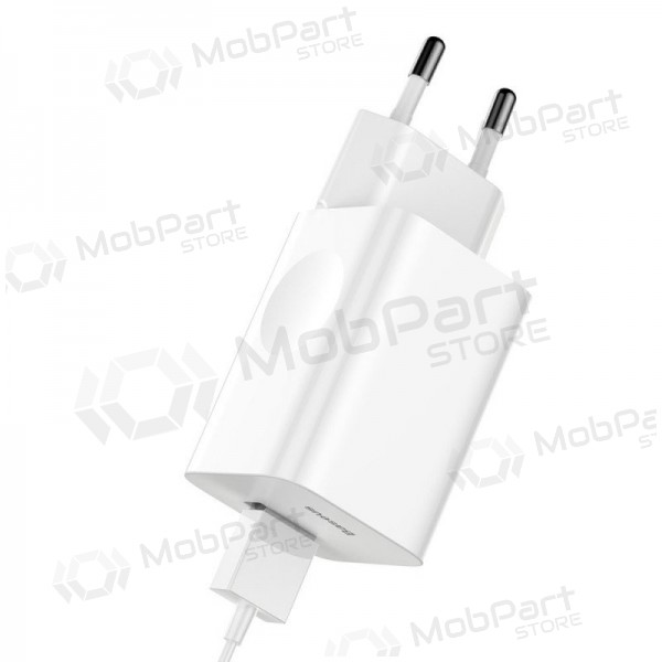 Telefonladdare Baseus CCALL-BX02 24 W USB-A vit