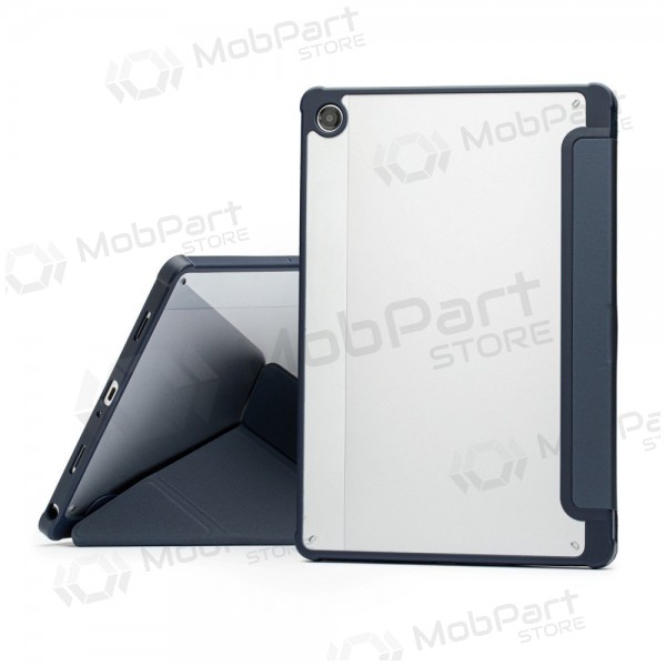 Samsung Galaxy Tab A9 8.7, Tab A11 8.7 fodral - Reach Origami (mörkblå)