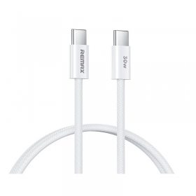 USB kabel Remax RC-C010 USB-C to USB-C 30W 1.0m vit