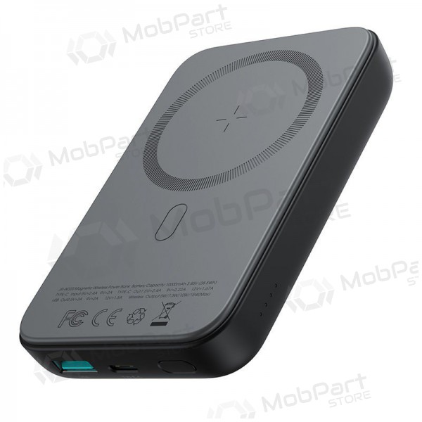 Powerbank Power Bank Joyroom JR-W020 20W Magnetic Wireless 10000mAh svart