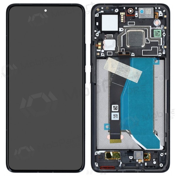 Xiaomi 14T, 14T Pro skärm (svart) (med ram) (OLED)