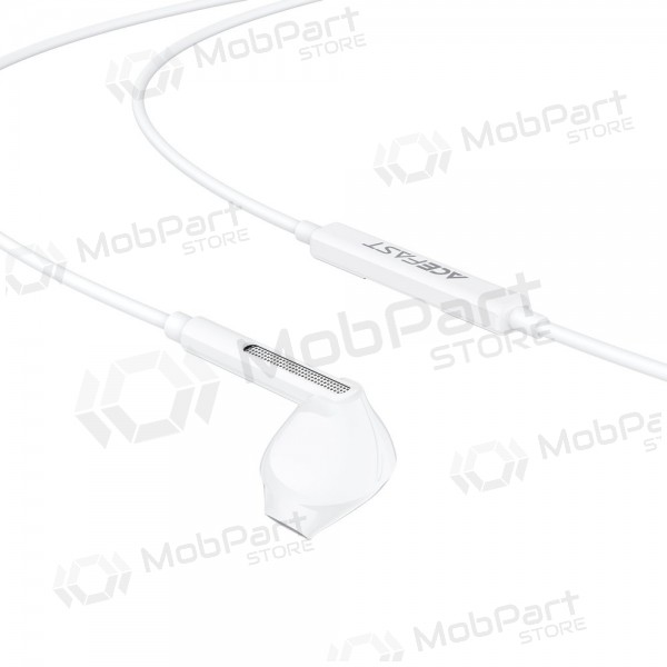 USB-C hörlurar Acefast L13 vita