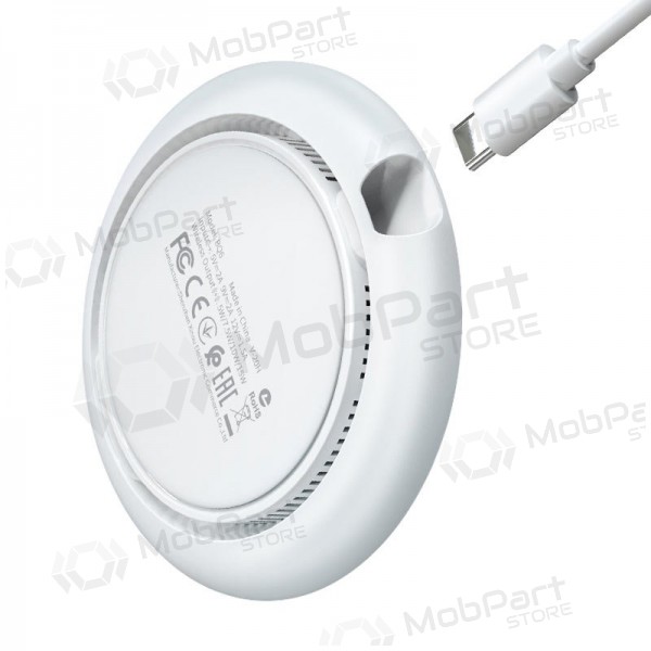 Laddare trådlös Borofone BQ6 QC3.0 (15W) (vit)