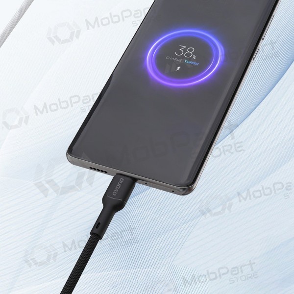 USB-kabel Dudao L9T USB-A till USB-C 5A 1.0m svart