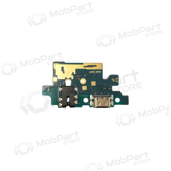Samsung A405 Galaxy A40 2019 laddarkontakt och mikrofon med flex