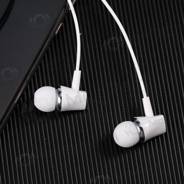 Headset Proda PD-E200 3,5mm (vit)