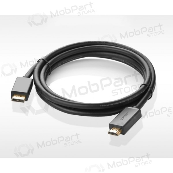 Kabel Ugreen DP101 DisplayPort to HDMI 2.0m svart